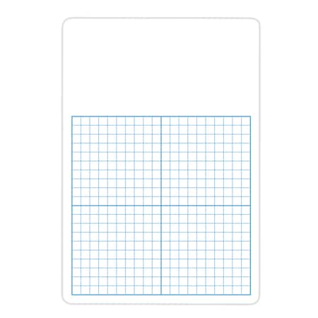Flipside 0.5" Graph Dry Erase Board, 11" x 16", PK12 11262